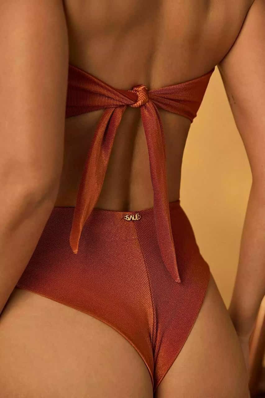 Costume intero a fascia