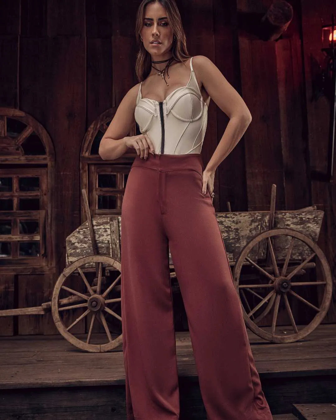 Pantaloni Sartoriali western