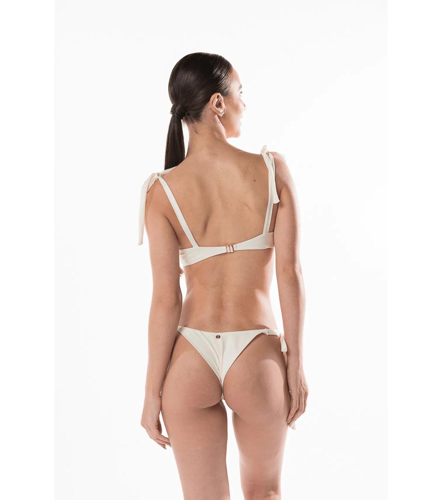 Bikini mezza coppa perlata