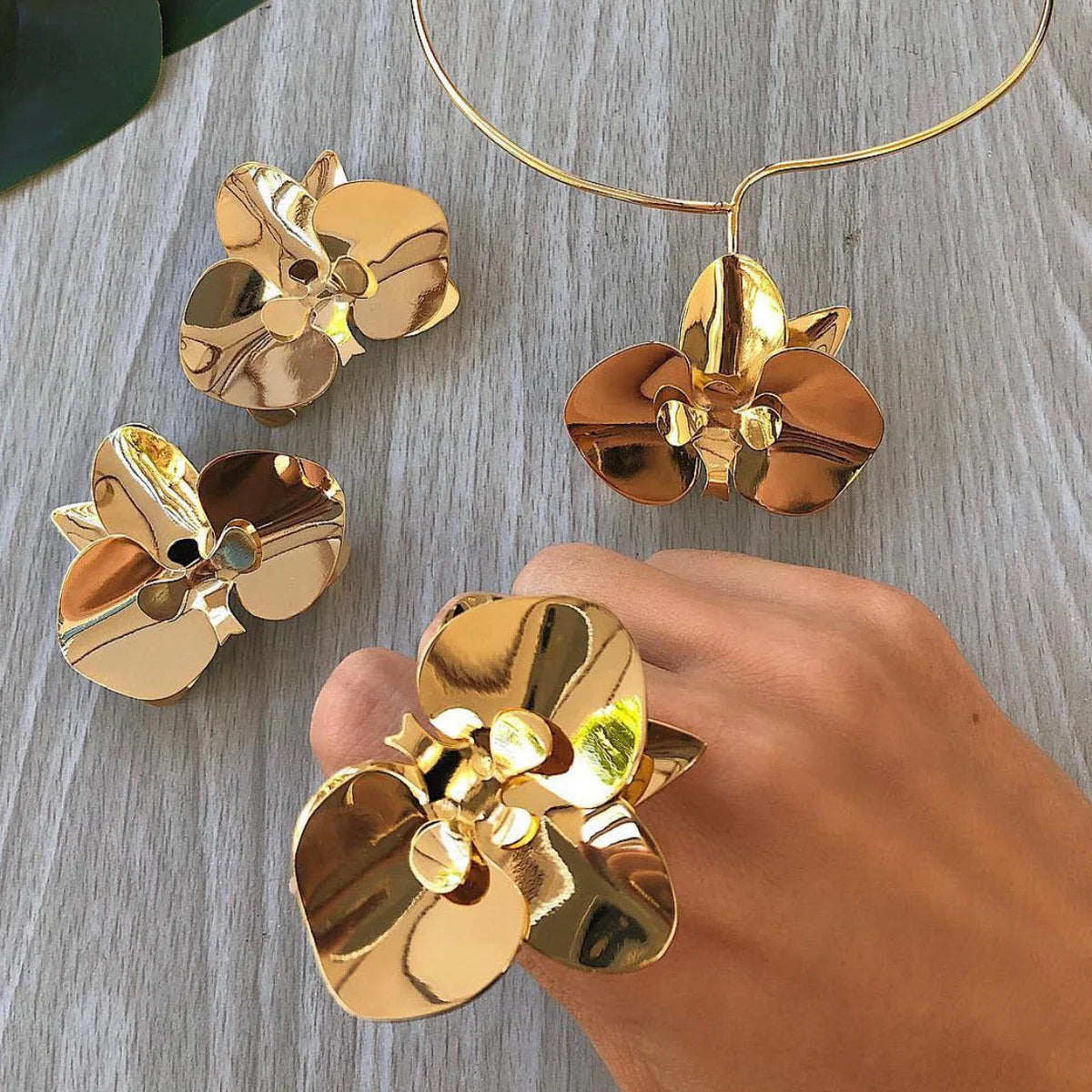 Anello orchidea