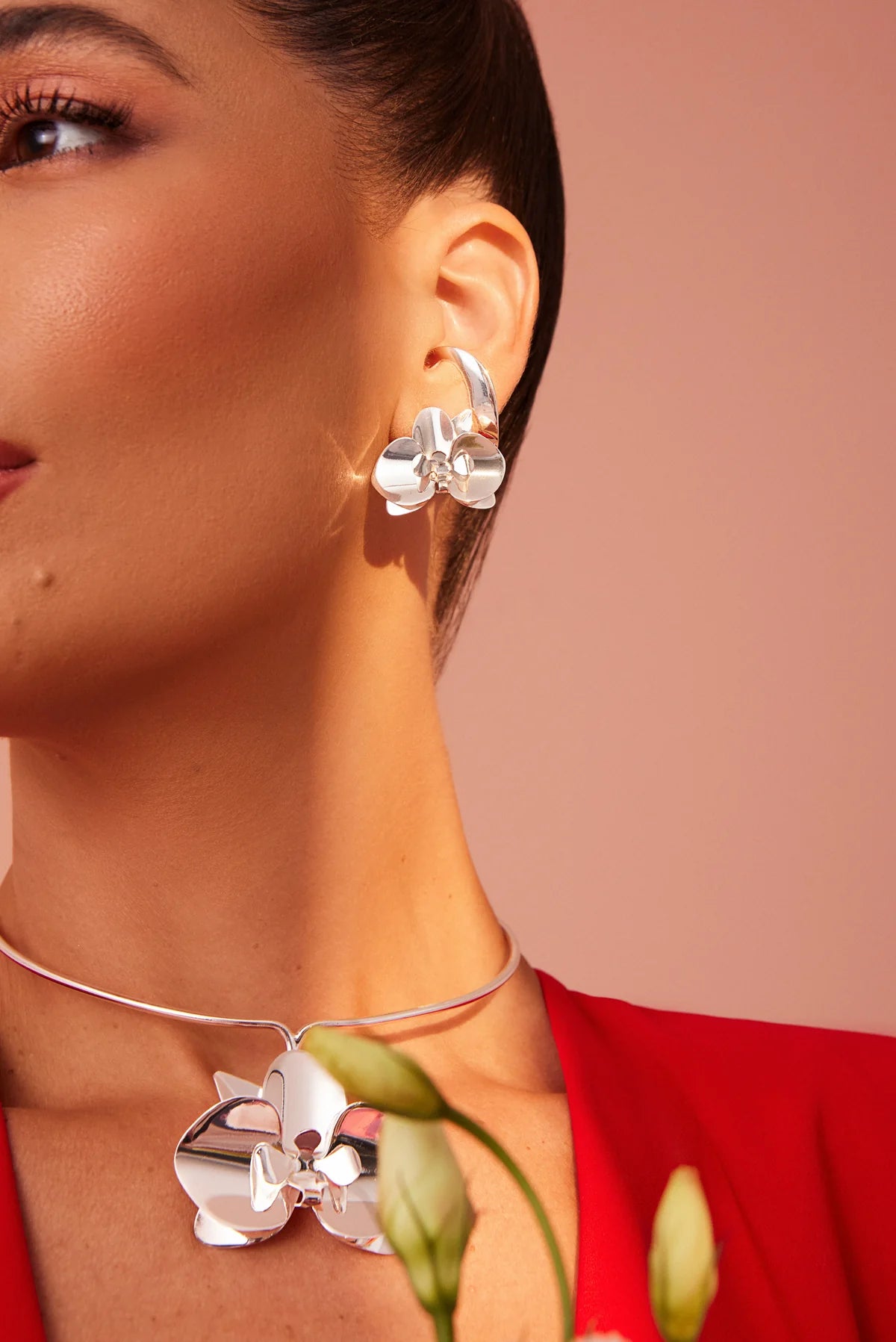 Choker  orchidea