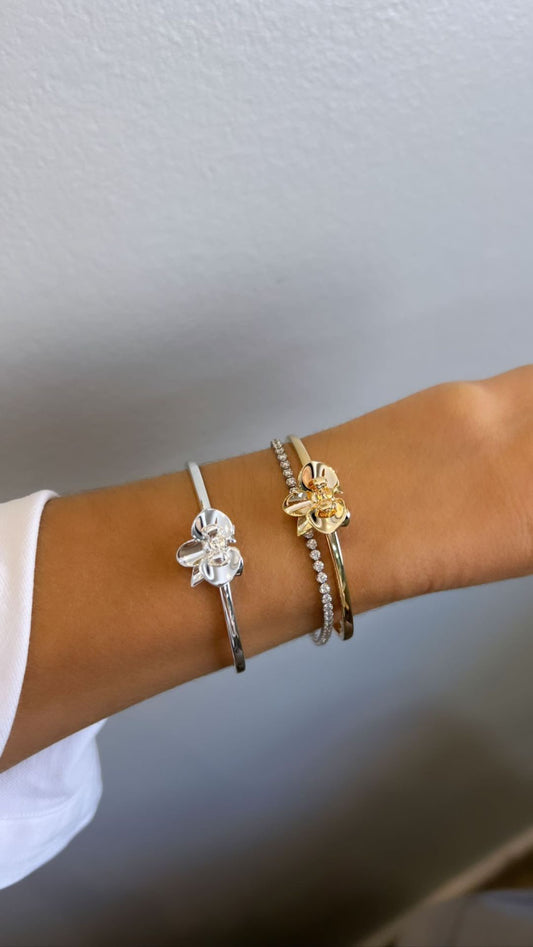 Pulseira Orquídea S.