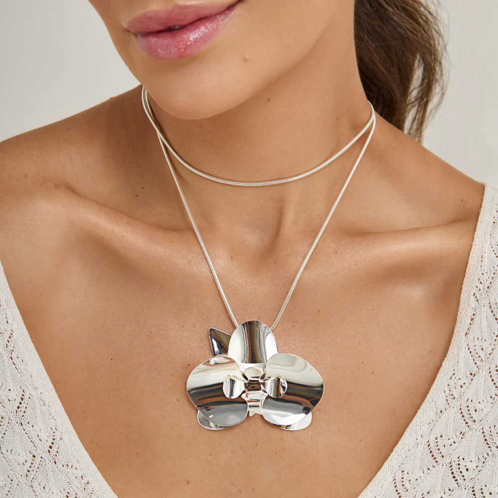 Orchid Necklace
