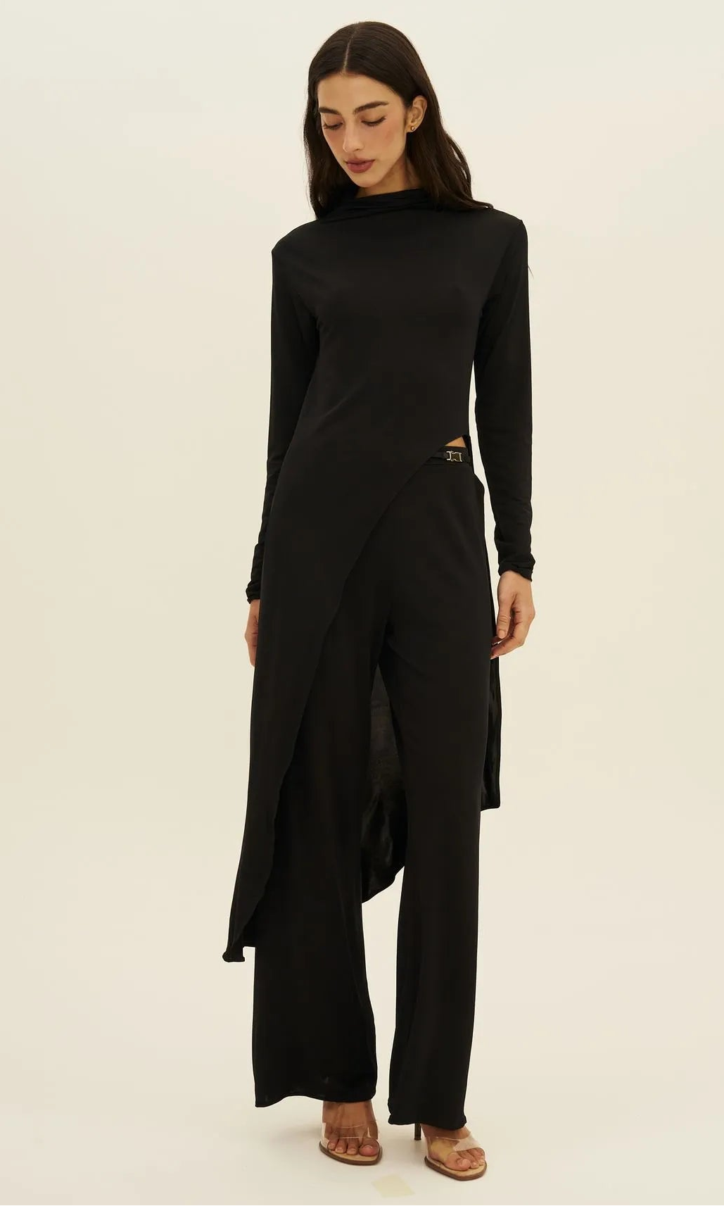 Blusa asimmetrica