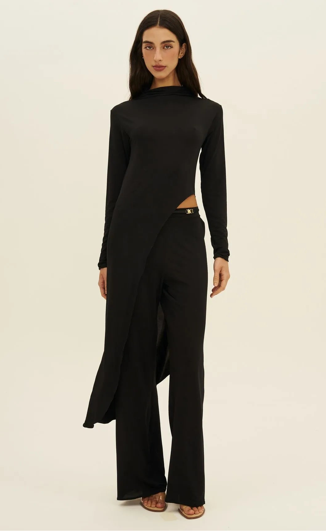 Blusa asimmetrica