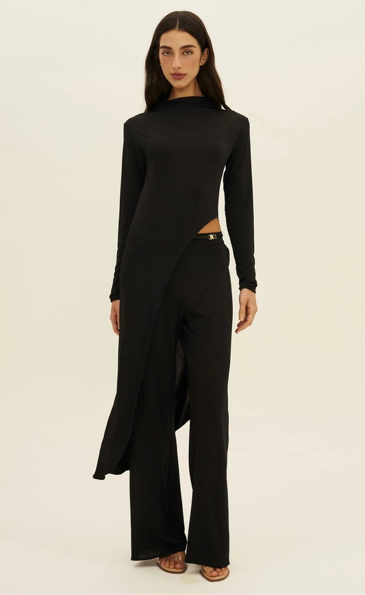 Blusa asimmetrica