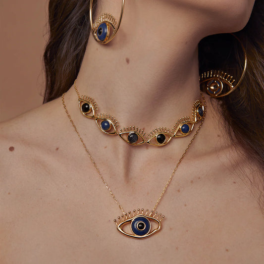 Choker occhio Greco