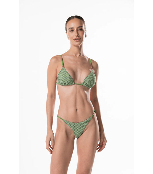 Bikini  triangolo Alghe